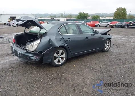 2008 BMW 528Xi z USA, uszkodzony, nr VIN WBANV13578BZ48669